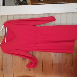 Red dress